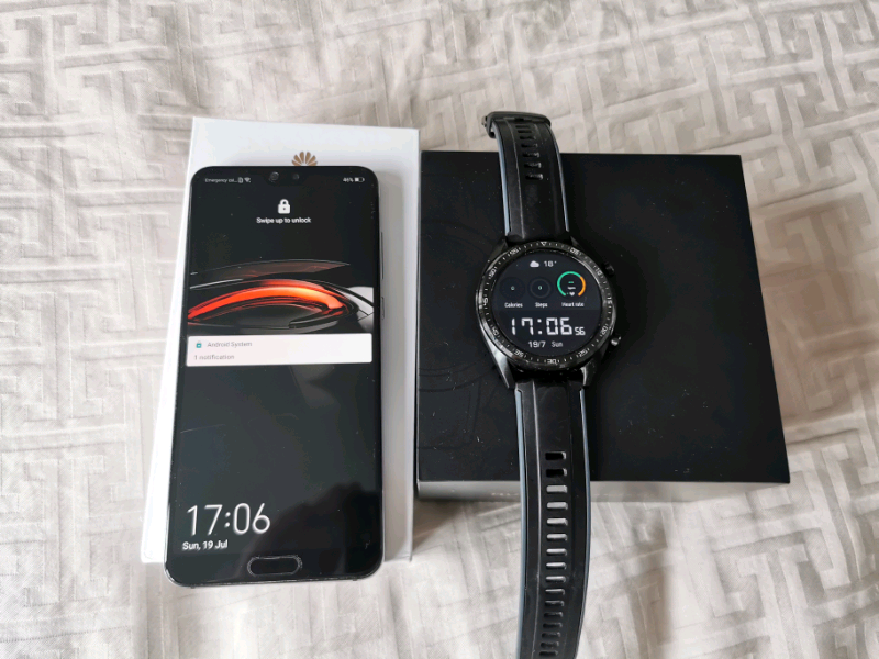 huawei p20 pro gt watch